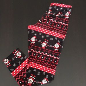 Santa Leggings